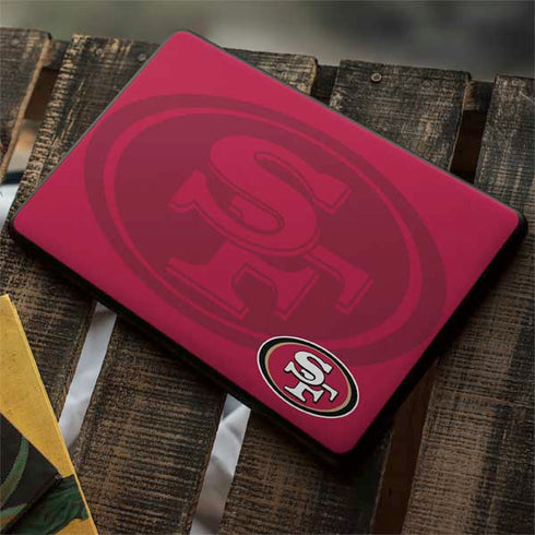 NFL San Francisco 49ers Double Vision Google Pixelbook Go Skin